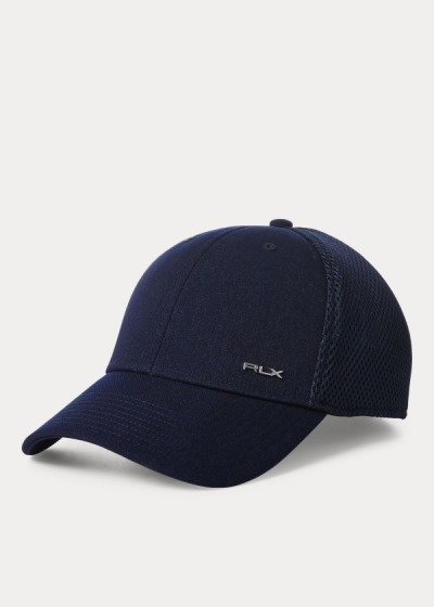 Gorra Ralph Lauren Hombre Azul Marino - RLX Flex Fit Golf - JQLAW4369